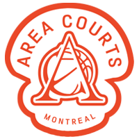Area Courts Pickup Game Logo Orange